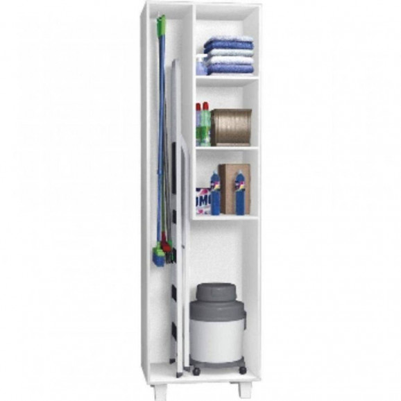 Armario Multiuso Service Plus 02 Portas Branco Zanzini