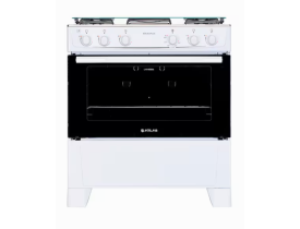 Fogão Atlas 5 Bocas Mônaco Plus com Mesa de Inox e Acendimento Automático Bivolt – Branco
