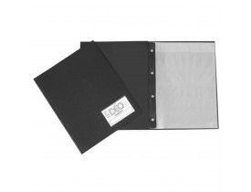 Pasta Catalogo 1/2 oficio com 10 envelopes com visor