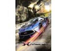 Caderno Brochura 1/4 X-racing Com 96 Folhas 