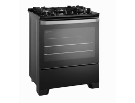 Fogão 5 Bocas Electrolux FE5GB Efficient Preto Bivolt