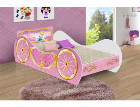 CAMA BASOTO CARRUAGEM CINDERELA INFANTIL 1,50M