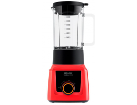 LIQUIDIFICADOR MALLORY TAURUS GLASS 12 VELOCIDADES 1300 W VERMELHO