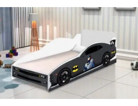 CAMA CARRO BLACK SOLTEIRO BASOTO ( FORMATO DE CARRO BATMAM)