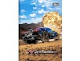 Caderno Brochura 1/4 X-racing Com 96 Folhas 