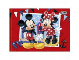 Caderno Brochura PEQUENO Desenho Minnie  40 Folhas  Tilibra