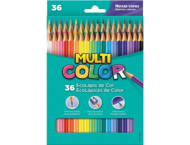LAPIS DE COR ECOLAPIS COR MULTICOLOR SUPER 36 CORES FABER-CASTELL
