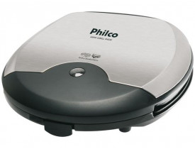MINI GRILL E SANDUICHEIRA PHILCO - INOX/PRETO -