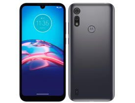 Smartphone Motorola Moto E6i Cinza Titanium 32GB, 2GB RAM, Tela de 6.1”, Câmera Traseira Dupla, Android 10 e Processador Octa-Core