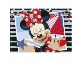 Caderno Brochura Cd Desenho Minnie 40 Folhas Tilibria
