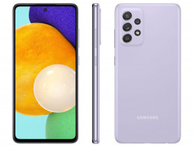 Celular Samsung Galaxy A52 128GB Violeta 4G - 6GB RAM Tela 6,5” Câm. Quádrupla + Selfie 32MP