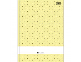 CADERNO TILIBRA BROCHURÃO 96 FOLHAS ACADEMIE AMARELO
