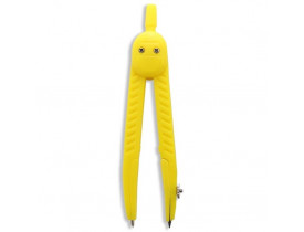COMPASSO PLASTICO WALEU AMARELO