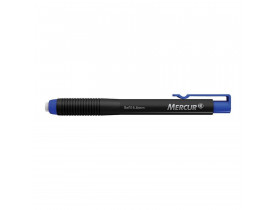 CANETA BORRACHA MERCUR AZUL