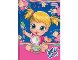 CADERNO TILIBRA BROCHURÃO 80 FOLHAS BABY ALIVE