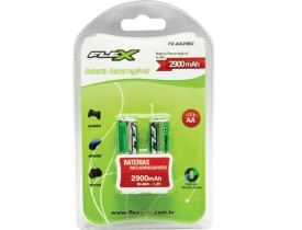 PILHA RECARREGAVEL AA 2900 mAh BLISTER C/2