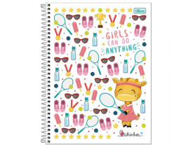 CADERNO TILIBRA 10 MATERIAS BICHINHOS 200 FOLHAS