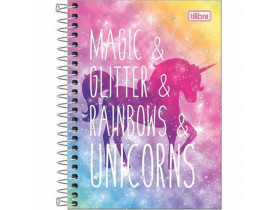Caderno Universitário Blink 10 Matérias 160 Folhas Tilibra