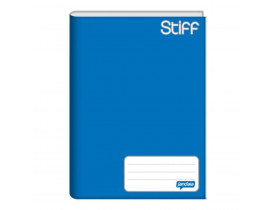 Caderno Jandaia Brochura Capa Dura 96 Folhas Stiff Azul