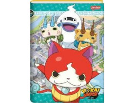 Caderno Brochura PEQUENO 96 Folhas  Yo Kai Watch Jandaia