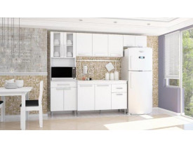 COZINHA INDEKES BRASIL PLUS 4 PÇS BRANCO