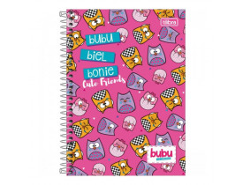 CADERNO TILIBRA 10 MATERIAS 160 FOLHAS BUBU