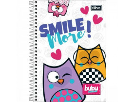 CADERNO TILIBRA 10 MATERIAS 160 FOLHAS BUBU