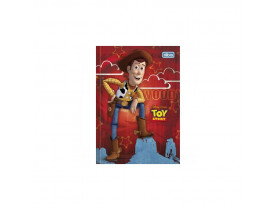 Caderno Brochura Capa Dura Top 1/4 Toy Story - Woody 96 Folhas