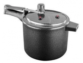 PANELA DE PRESSÃO PATOLUX  4,5 L DONA ADA CRAQUELADO PRETO