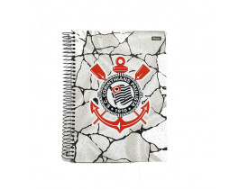 CADERNO FORONI 10 MATERIAS CORINTHIANS 200 FOLHAS