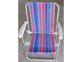 CADEIRA DE PRAIA ALTA EM ALUMINIO COMFORT BEL