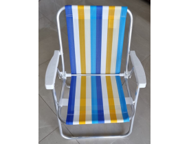 CADEIRA DE PRAIA ALTA EM ALUMINIO COMFORT BEL