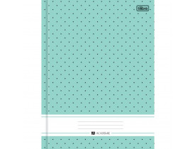 CADERNO TILIBRA BROCHURÃO 96 FOLHAS ACADEMIE VERDE