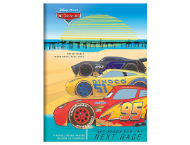 CADERNO FORONI 1/4 BROCHURA PEQUENO CAPA DURA 96 FOLHAS CARROS
