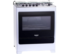 Fogão Dako 5 Bocas Supreme com Mesa de Inox e Acendimento Automático – Branco