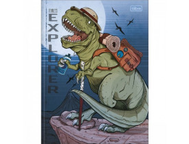 CADERNO TILIBRA BROCHURINHA PEQUENO 80 FOLHAS RAPTOR
