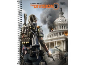 CADERNO 10 MATERIAS THE DIVISION 2 160 FOLHAS TILIBRA