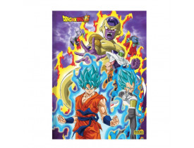 CADERNO SÃO DOMINGOS BROCHURA PEQUENO 1/4 96 FOLHAS DRAGON BALL