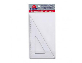 ESQUADRO 21 CM X 60º GRAUS ACRIMET