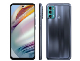 Smartphone Motorola Moto G60 128GB Azul 4G - 6GB RAM Tela 6,8" Câm. Tripla + Selfie 32MP