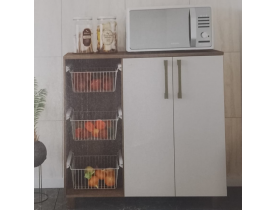 FRUTEIRA DIANA PLUS MOVEIS PARANA NATURAL/OFF WHITE