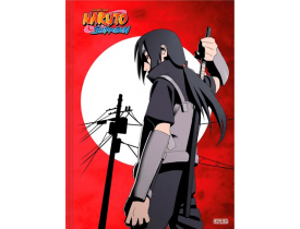 CADERNO BROCHURÃO GRANDE SÃO DOMINGOS NARUTO 80 FOLHAS