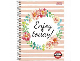 Caderno Tilibria 01 Matéria 80 Folhas Pepper
