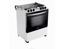 Fogão 5 Bocas Brastemp BFS5NDB Forno 96L Queimadores Rápidos Bivolt Branco