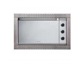Forno Elétrico De Embutir Decorato Inox 44 Litros