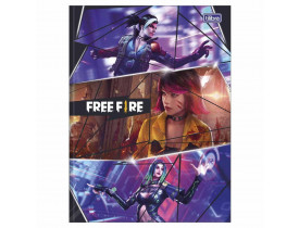 CADERNO BROCHURA PEQUENO FREE FIRE TILIBRA 80 FOLHAS