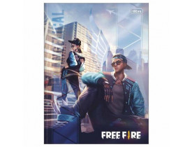 CADERNO BROCHURA PEQUENO FREE FIRE TILIBRA 80 FOLHAS