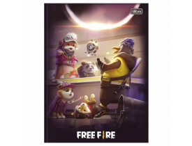 CADERNO BROCHURA PEQUENO FREE FIRE TILIBRA 80 FOLHAS