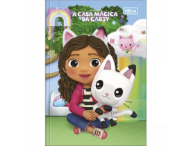 CADERNO TILIBRA BROCHURINHA 1/4 PEQUENO 80 FOLHAS A CASA MAGICA DE GABBY