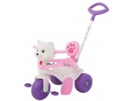 Triciclo Tonkinha Gatinha Passeio & Pedal